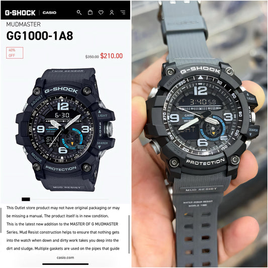 G-Shock MudMaster GG1000-1A8