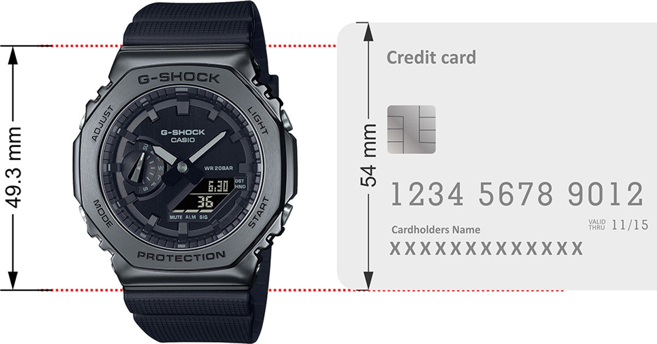 G-Shock GA-2100 Metal Black