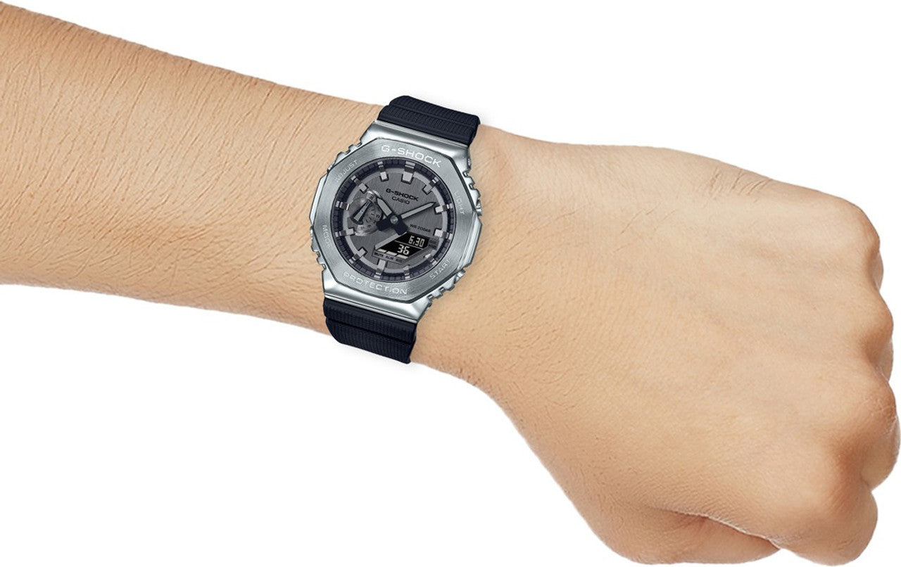 G-Shock GM-2100 – Silver Steel Edition