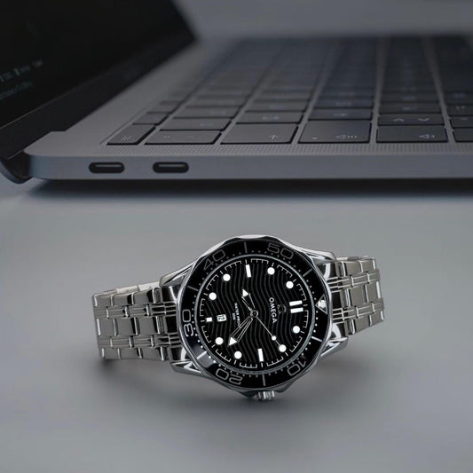 0MEGA Seamaster Mens Watch