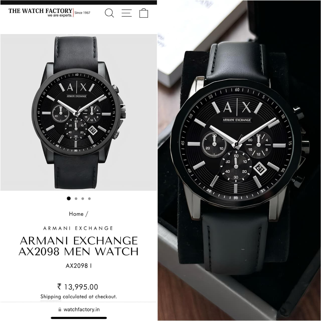 Armani Exchange AX2098 Mens Watch