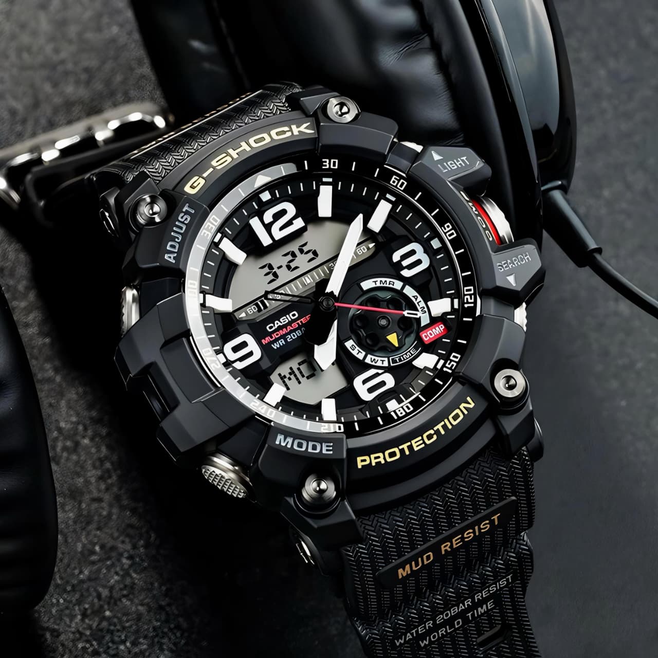 G-Shock Exclusive MudMaster Watch Full Black Edition