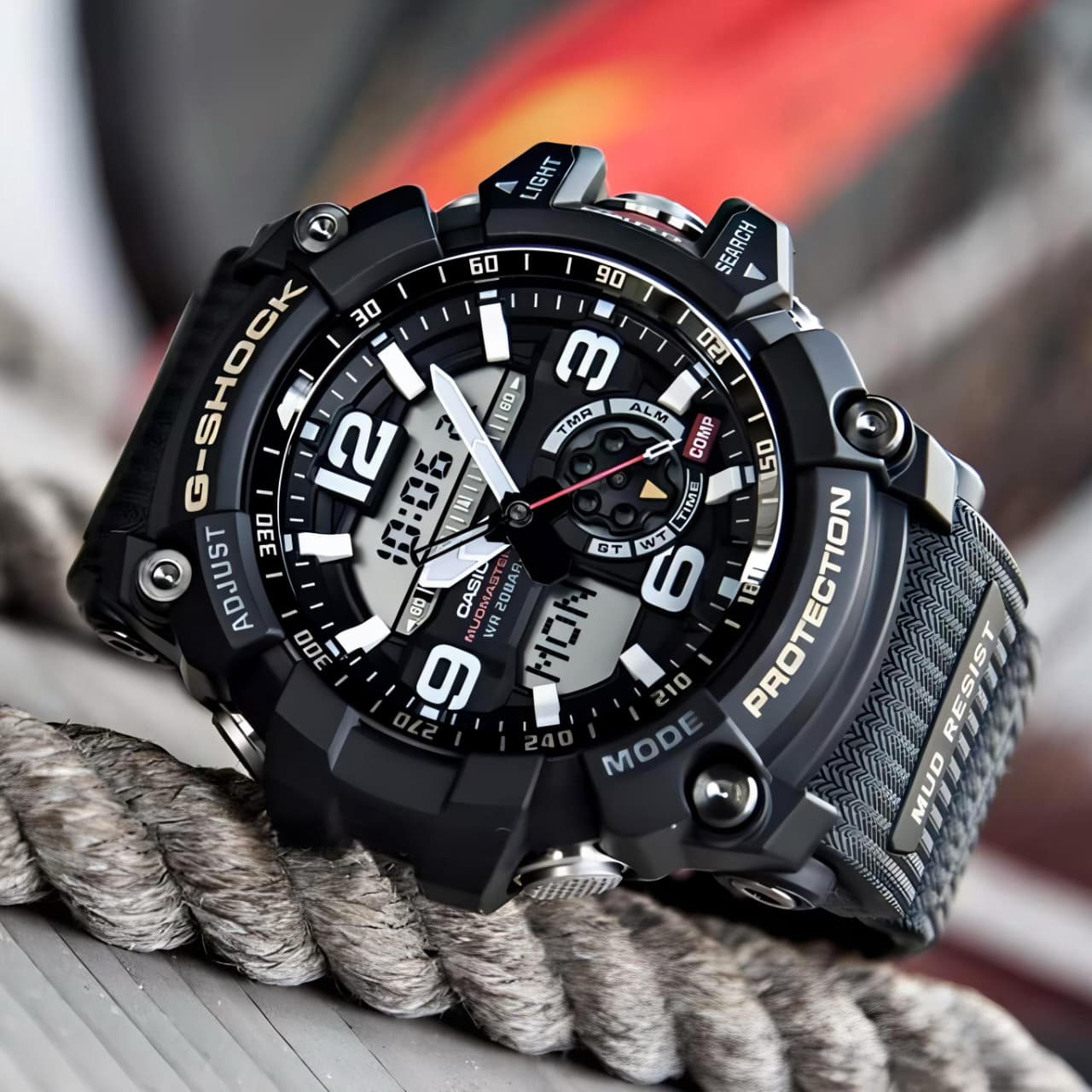 G-Shock Exclusive MudMaster Watch Full Black Edition