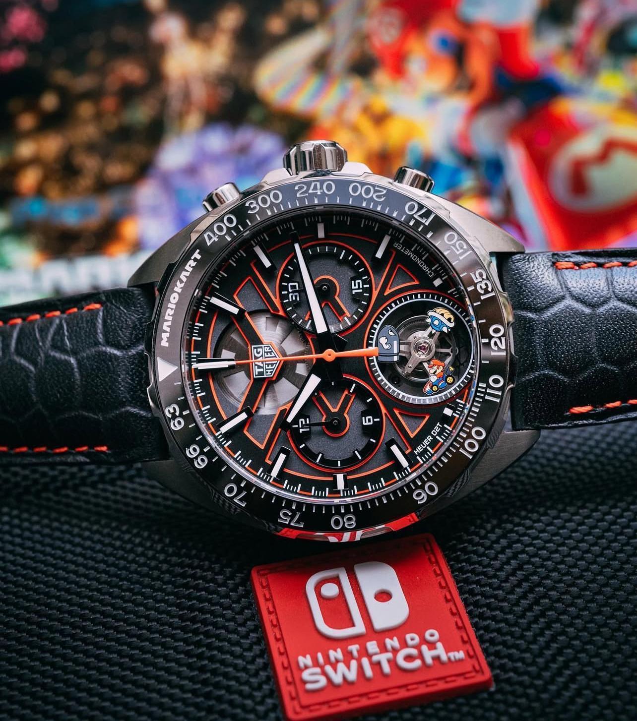 TAG Heuer Formula 1 x Mario Kart Watch