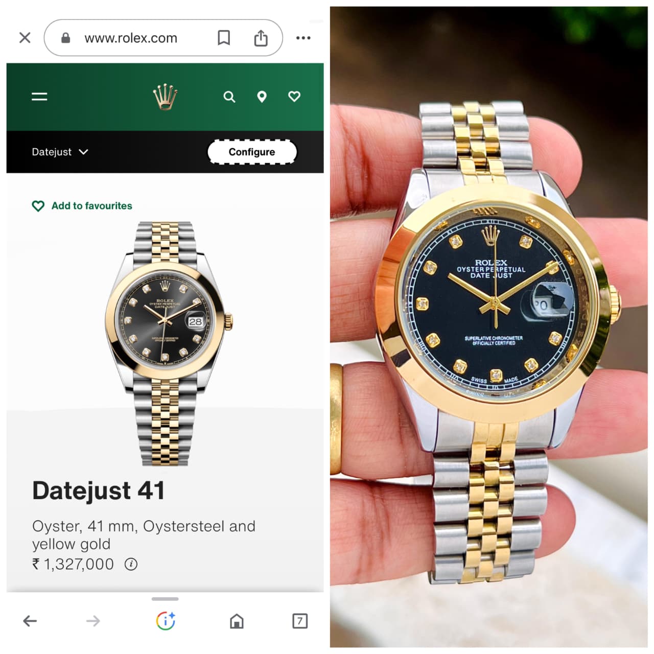 Rolex Datejust 41