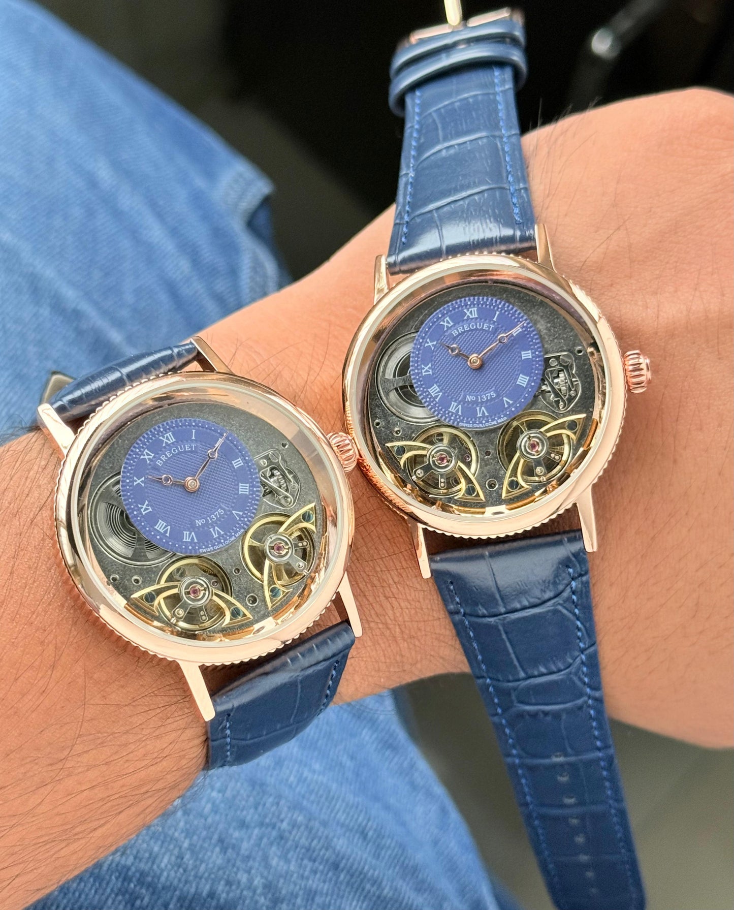 BREGU€T Tradition Dual Tourbillon Men's Watch