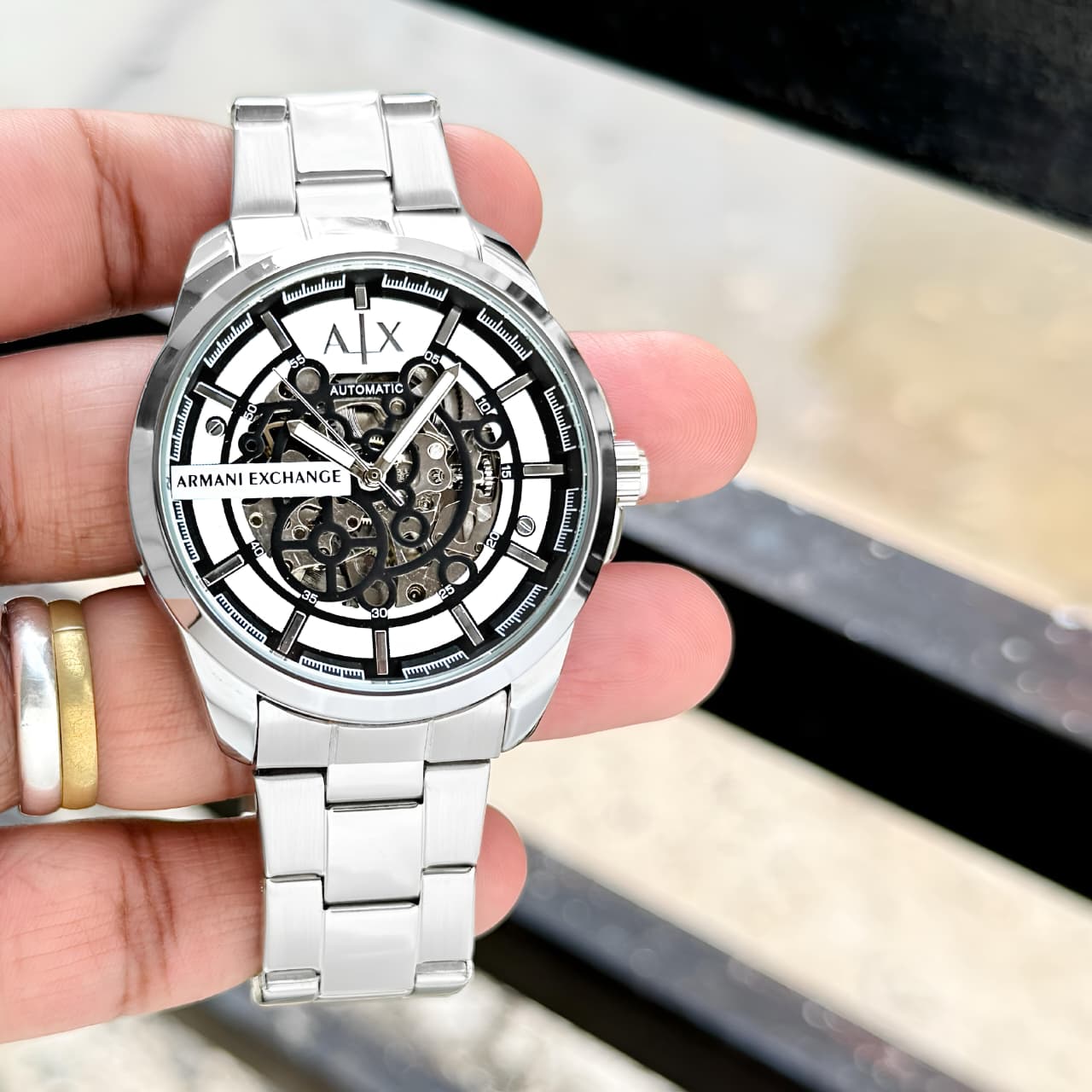 ARMANI €XCHANGE Automatic Dress Watch