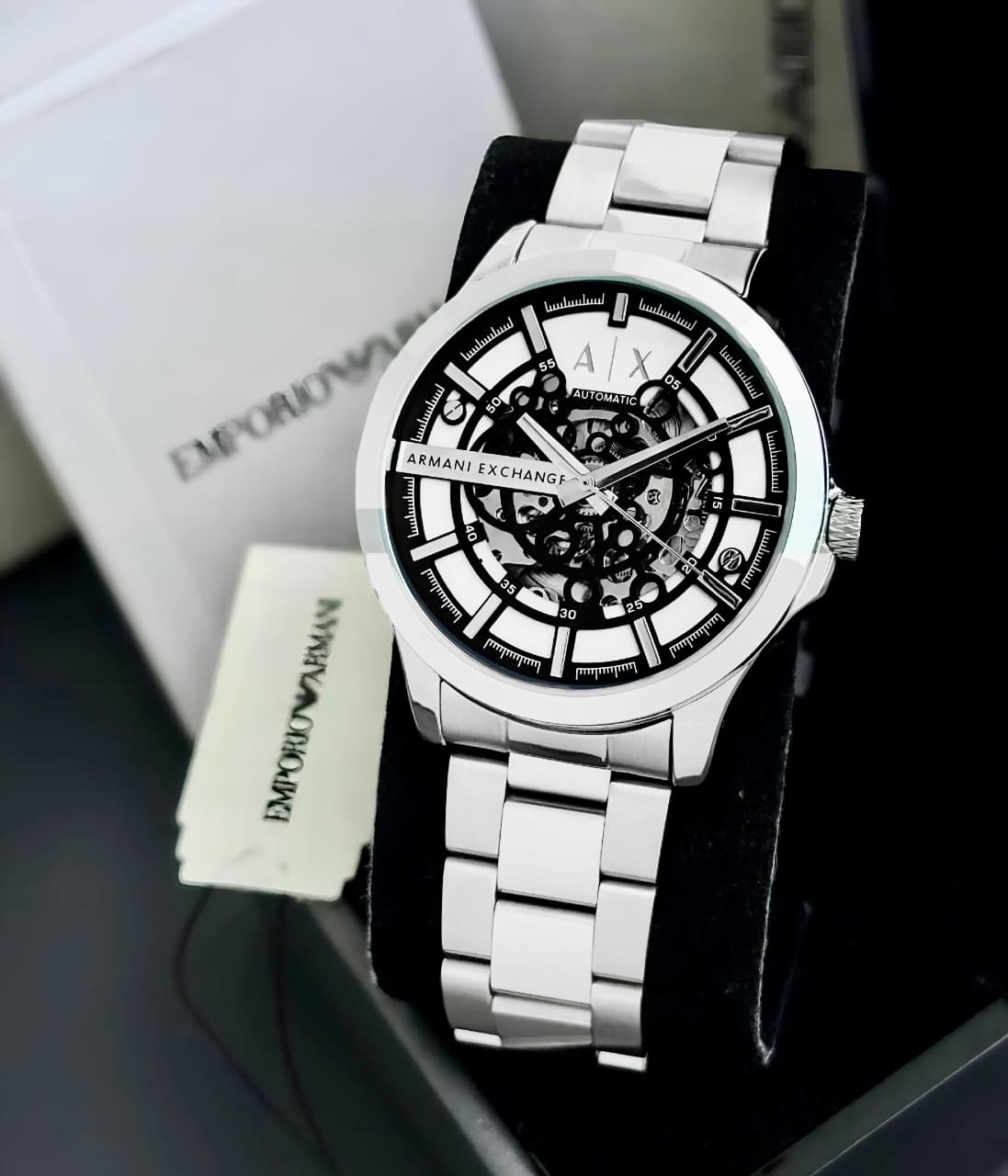 ARMANI €XCHANGE Automatic Dress Watch