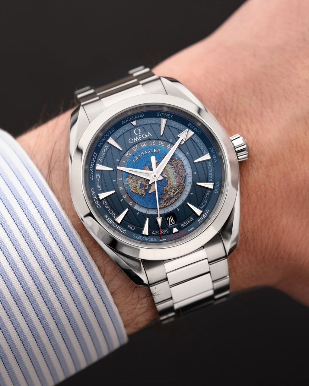 0MEGA Aqua Terra Worldtimer
