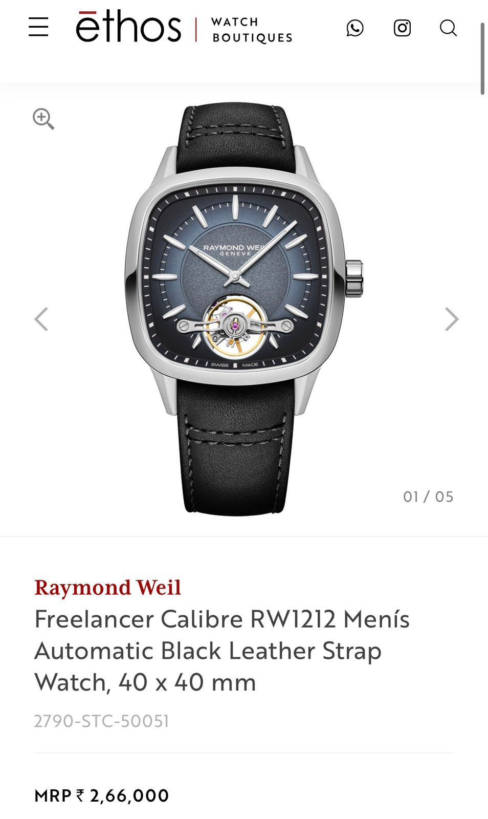 Raymond Weil Freelancer Automatic Watch