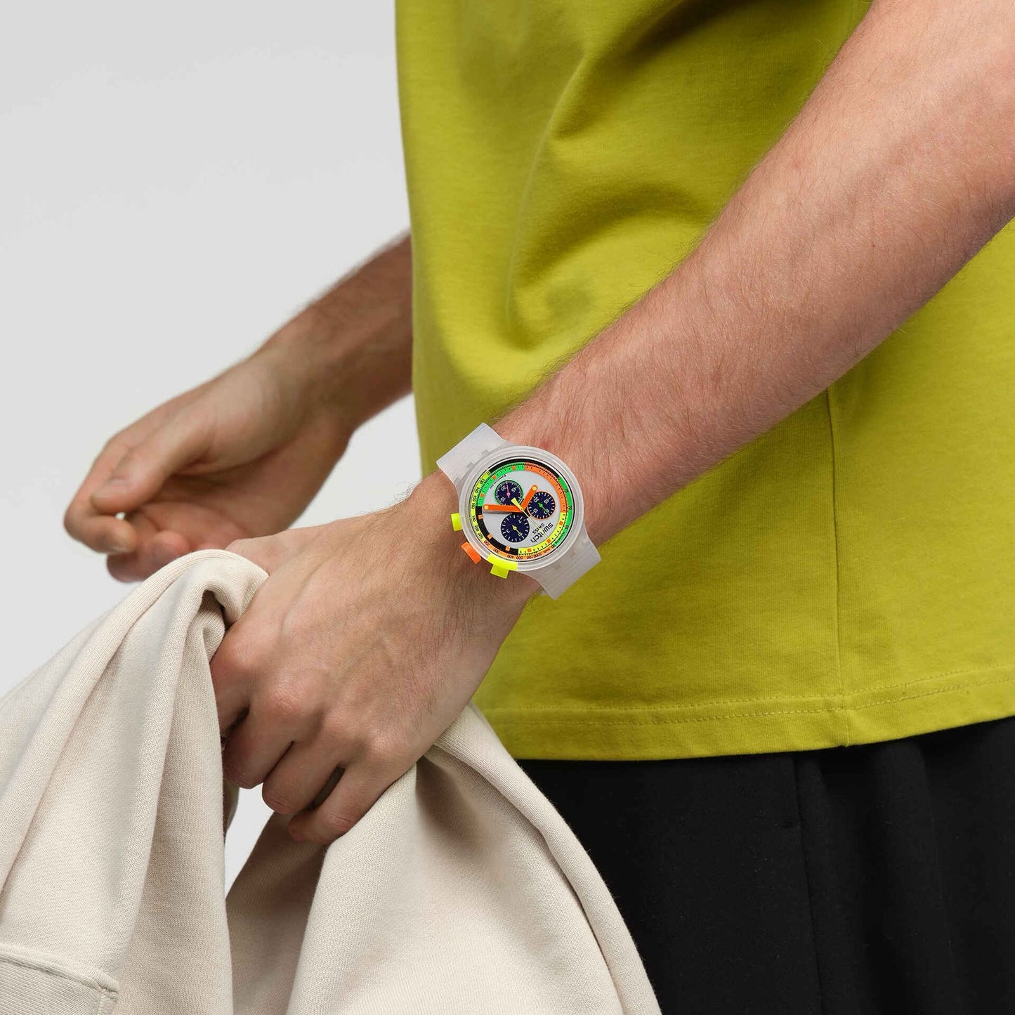 Swatch Premium Chronograph Watch