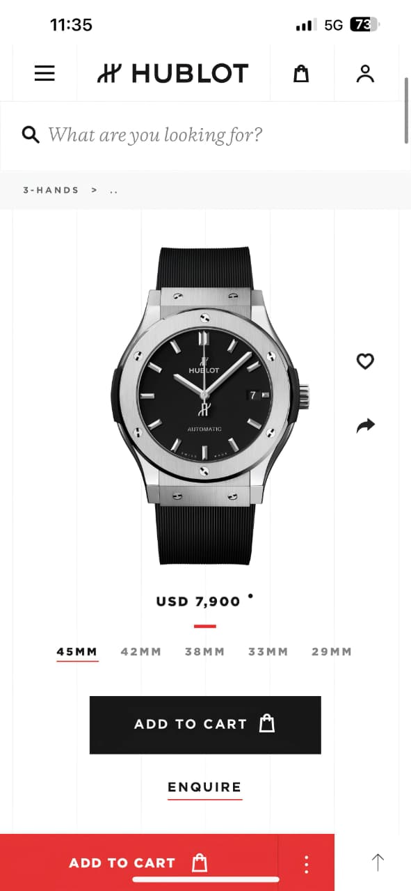 Hublot Classic Fusion Automatic