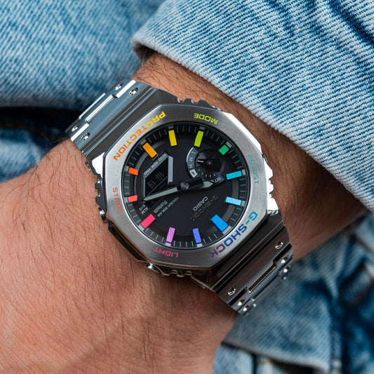 G-SHOCK GA-2100 Full Metal Rainbow Edition
