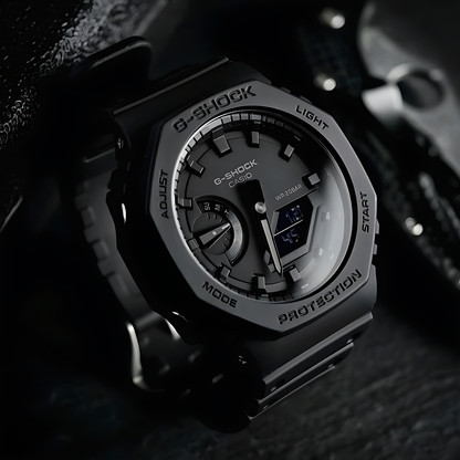 G-Shock GA-2100 – Jet Black Stealth Edition