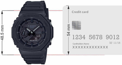 G-Shock GA-2100 – Jet Black Stealth Edition