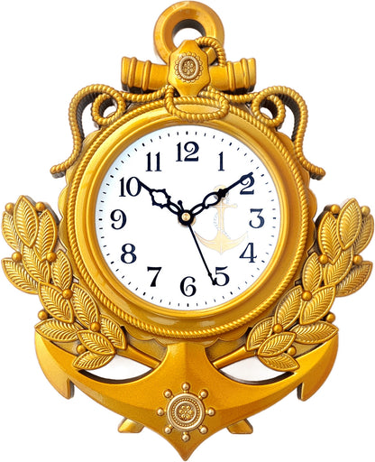 Royal Anchor Wall Clock