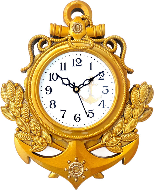 Royal Anchor Wall Clock