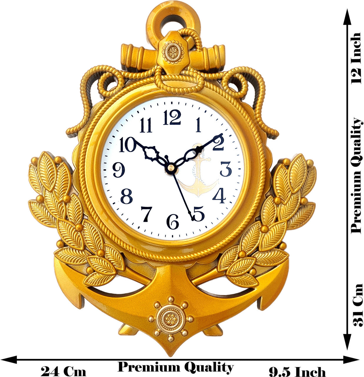 Royal Anchor Wall Clock