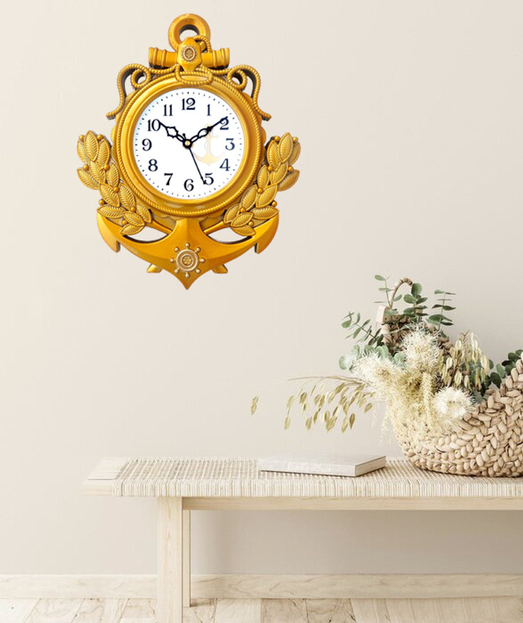Royal Anchor Wall Clock