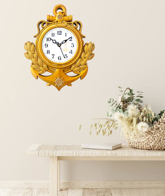 Royal Anchor Wall Clock