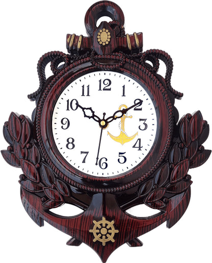 Royal Anchor Wall Clock