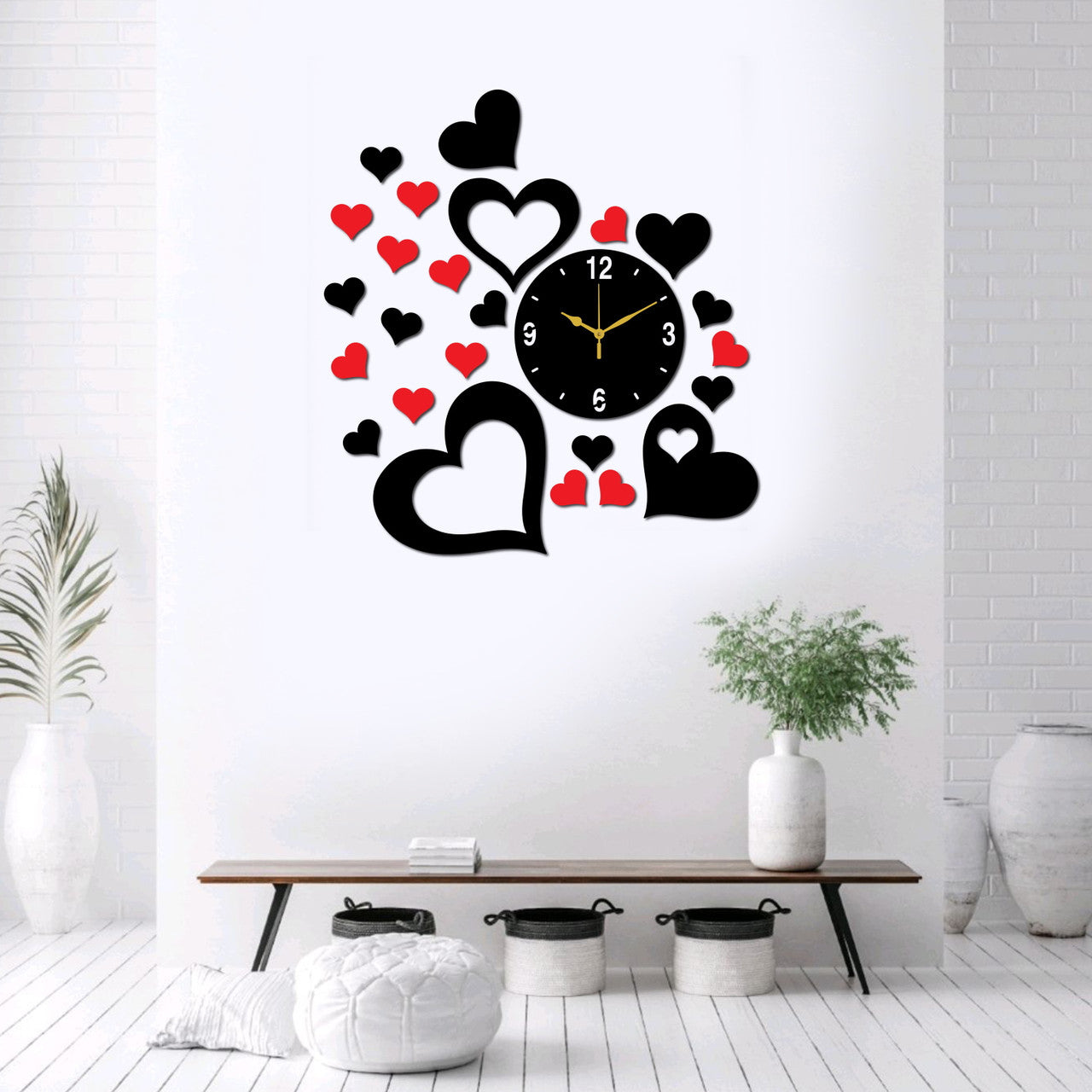 Love Flow Wall Clock