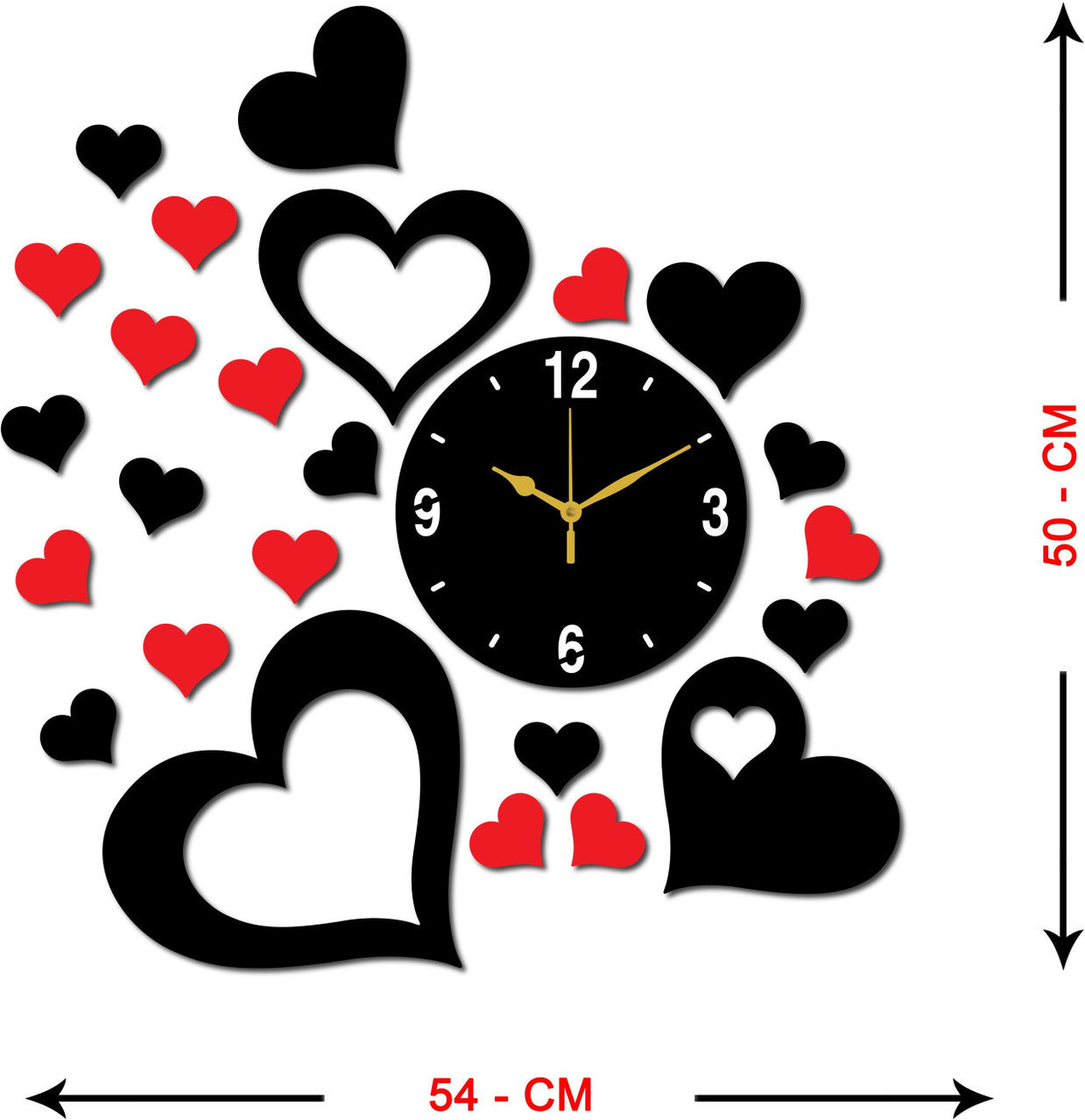 Love Flow Wall Clock