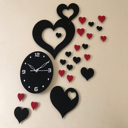 Love Flow Wall Clock