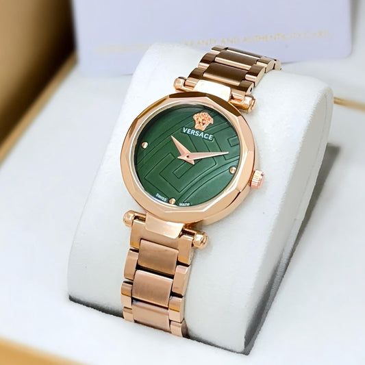 Versace Women’s Rose Gold Collection – Glamorous Fashion Watch