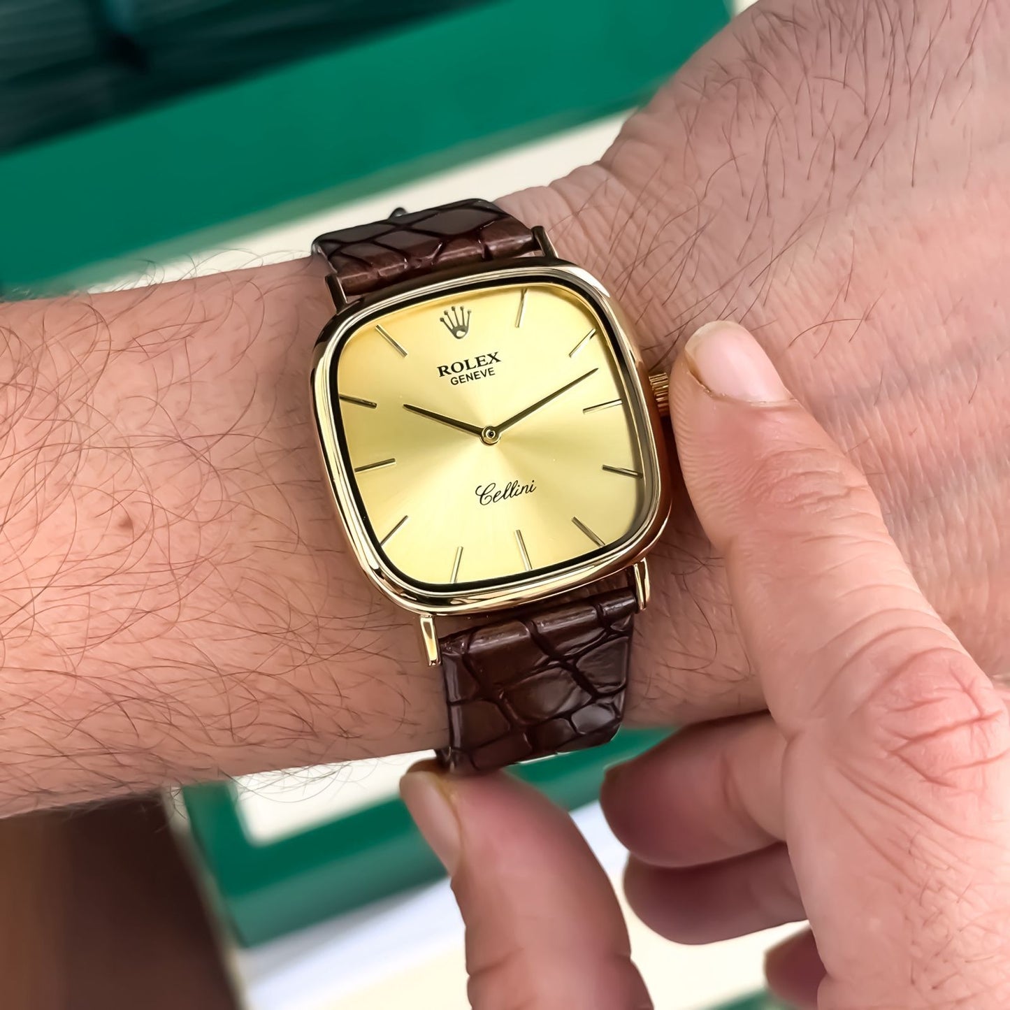 Rolex 1980s Cellini Watch For Men's