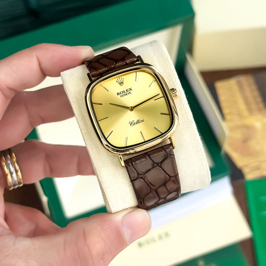 Rolex 1980s Cellini Watch For Men's