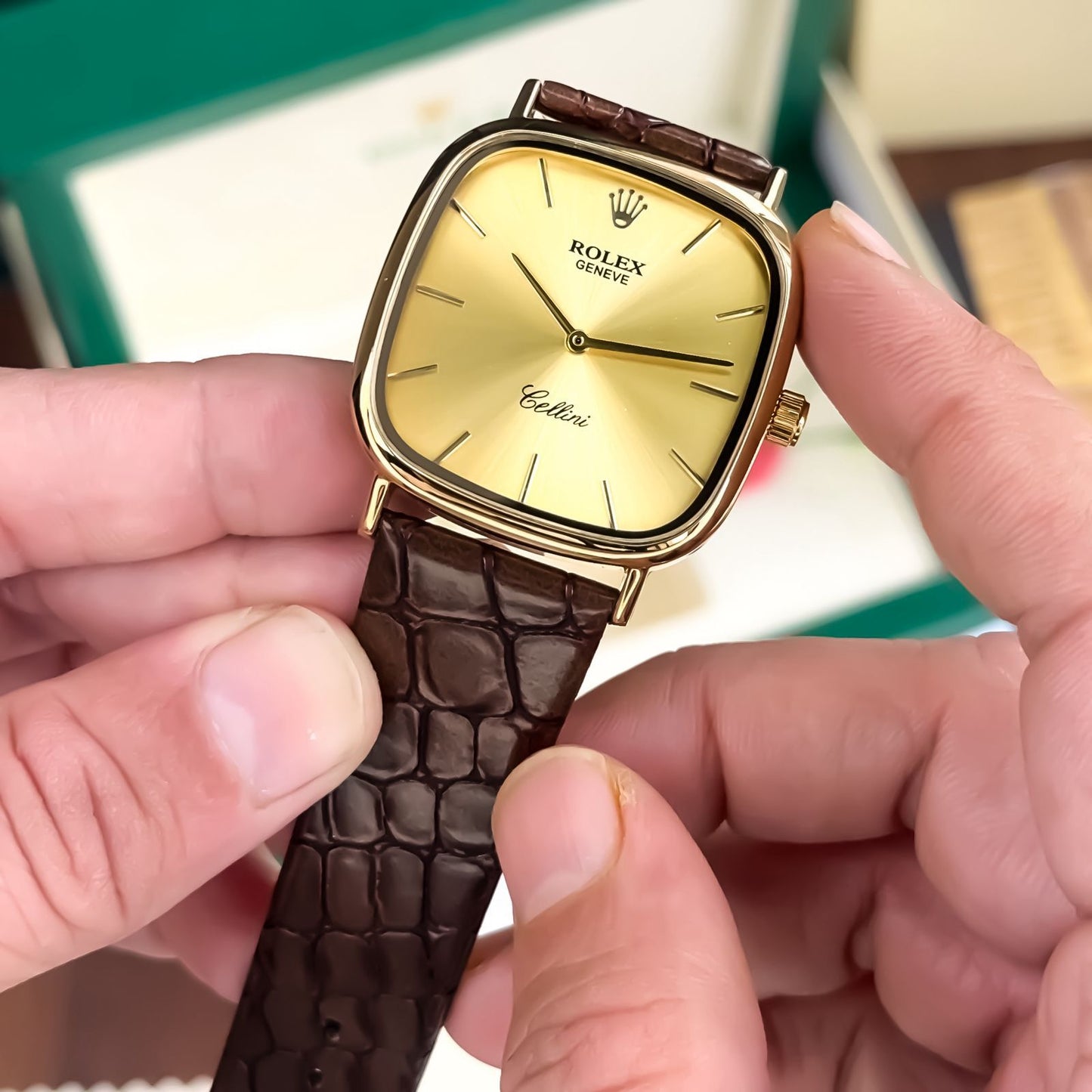 Rolex 1980s Cellini Watch For Men's