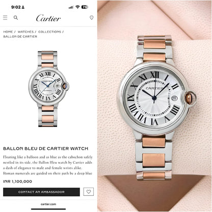 Cartier Ballon Bleu Women's Watch
