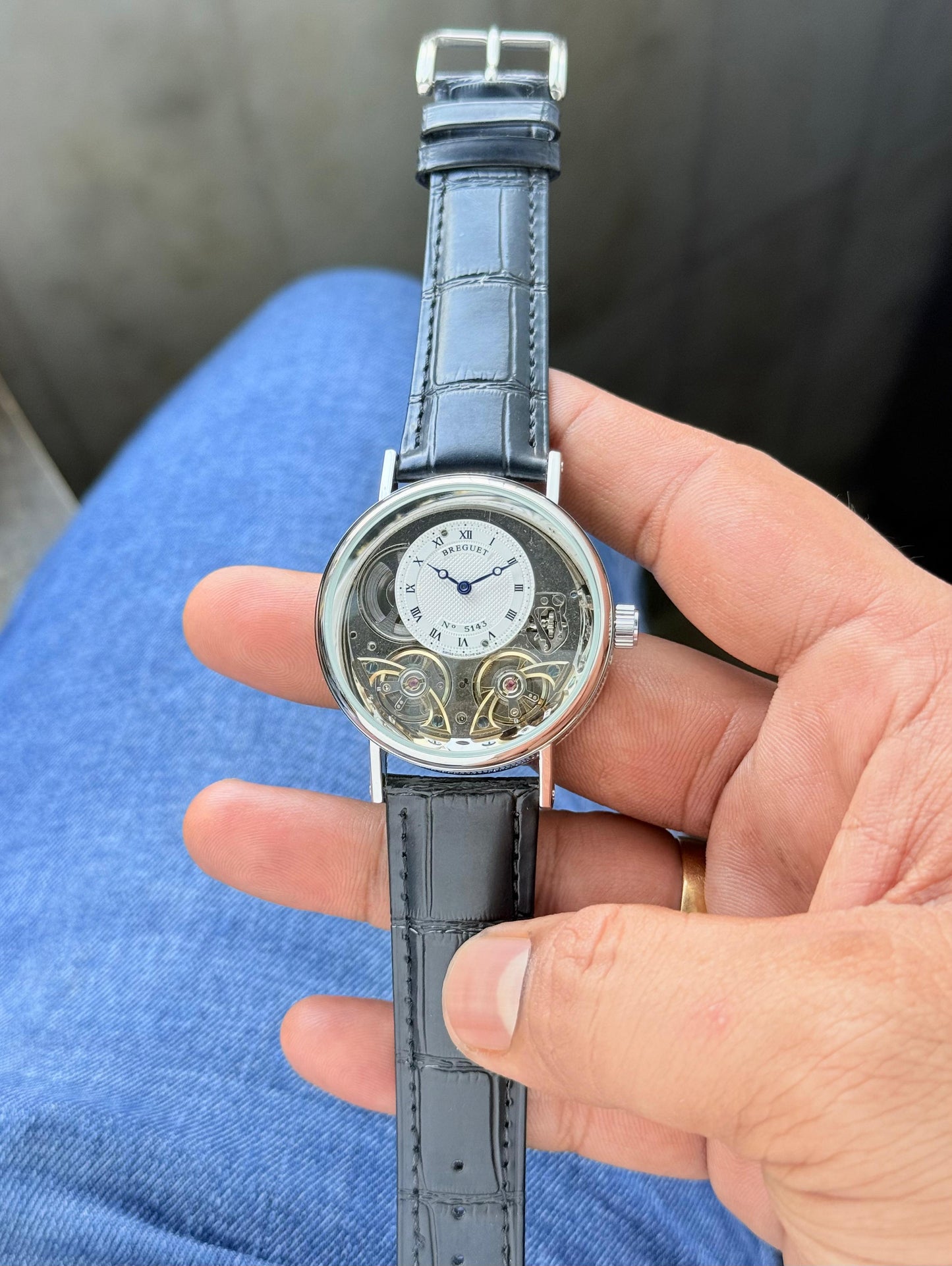 Breguet Tradition Dual Tourbillon Men's Watch