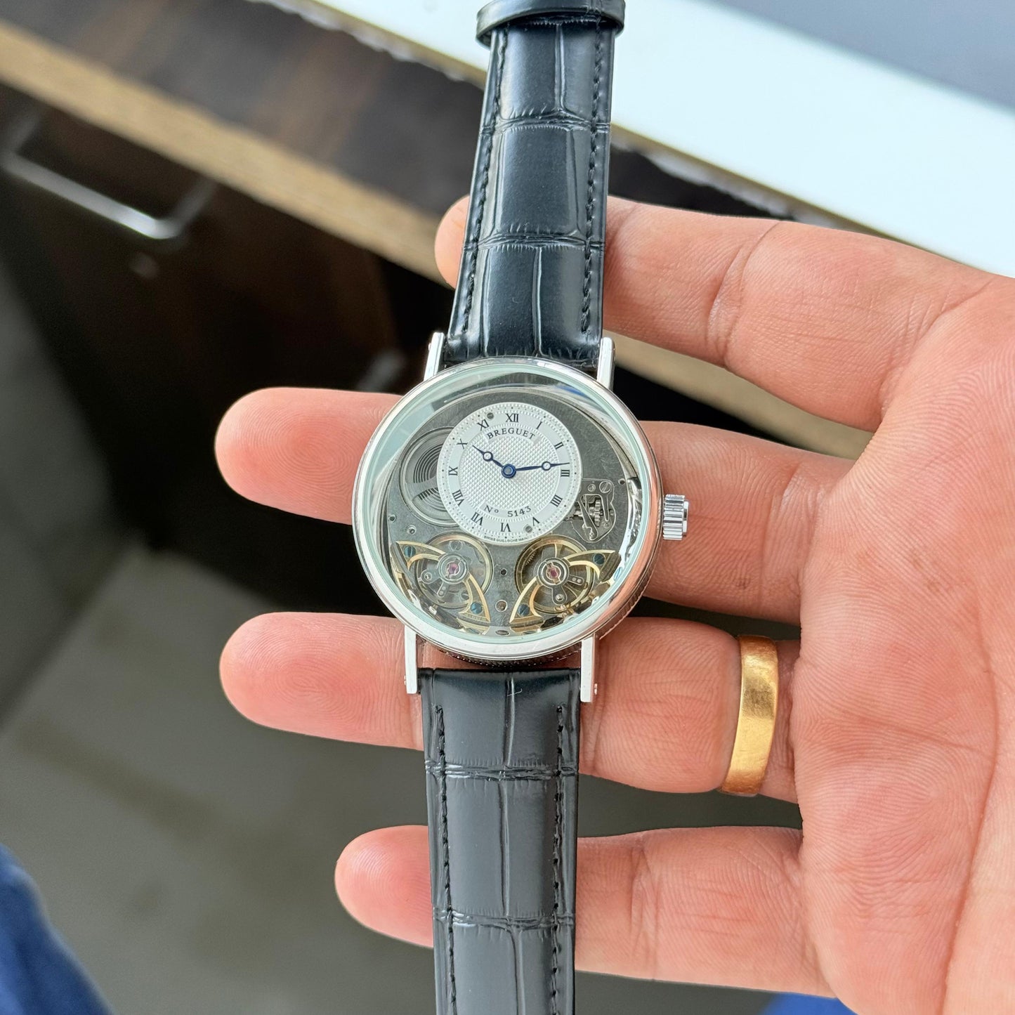 Breguet Tradition Dual Tourbillon Men's Watch