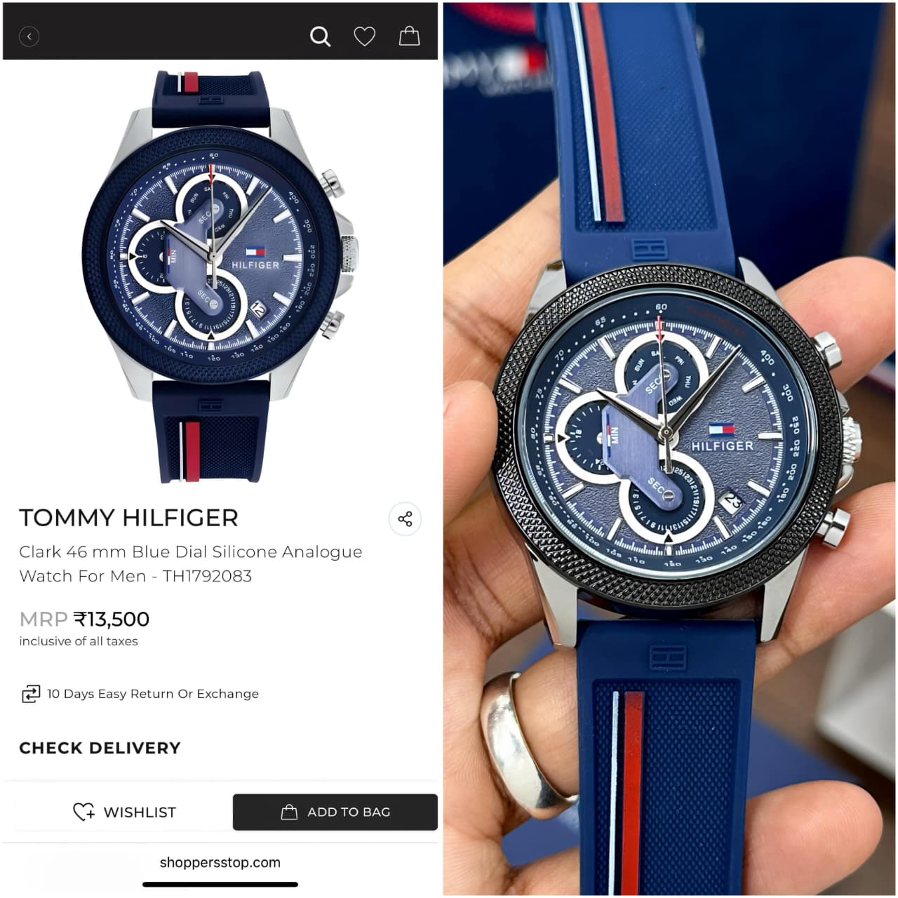 Tommy Hilfiger Clark Chronograph – Bold Racing-Inspired Edition