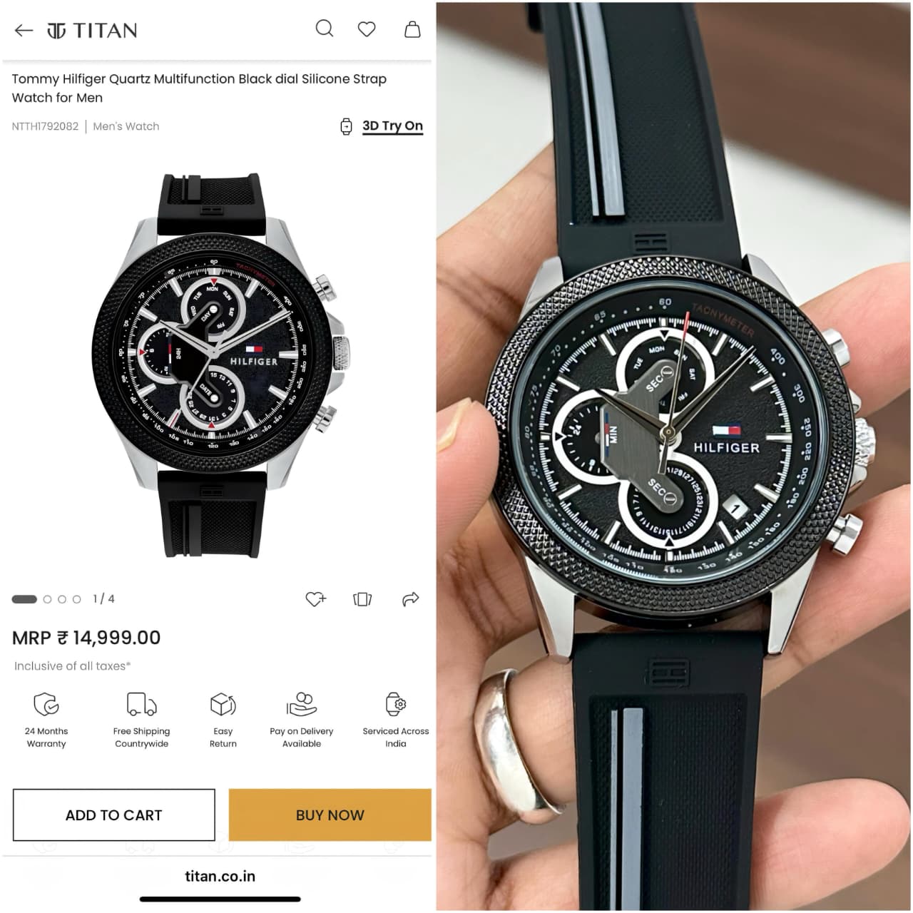 Tommy Hilfiger Clark Chronograph – Bold Racing-Inspired Edition