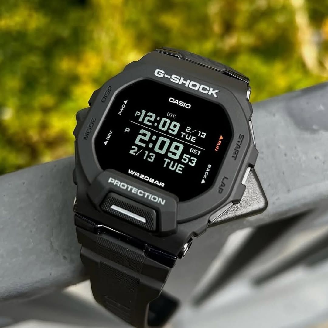 G-Shock GBD-200-1DR Digital Dial Black Men's Watch