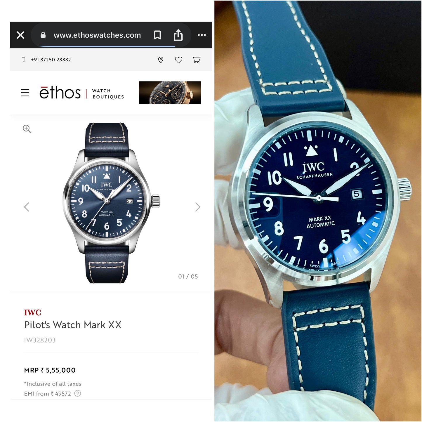 IWC Pilot’s Watch Mark XX IW328203