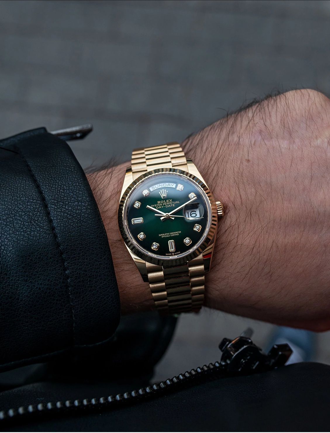 Rolex Oyster Perpetual Day-Date Green Dial