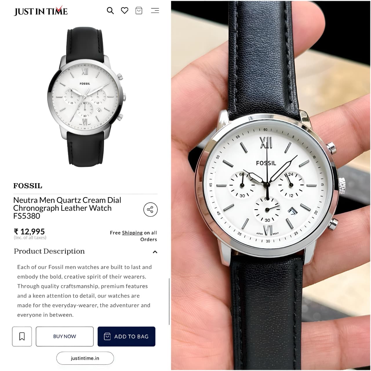 F0SSIL Neutra Chronograph FS5380