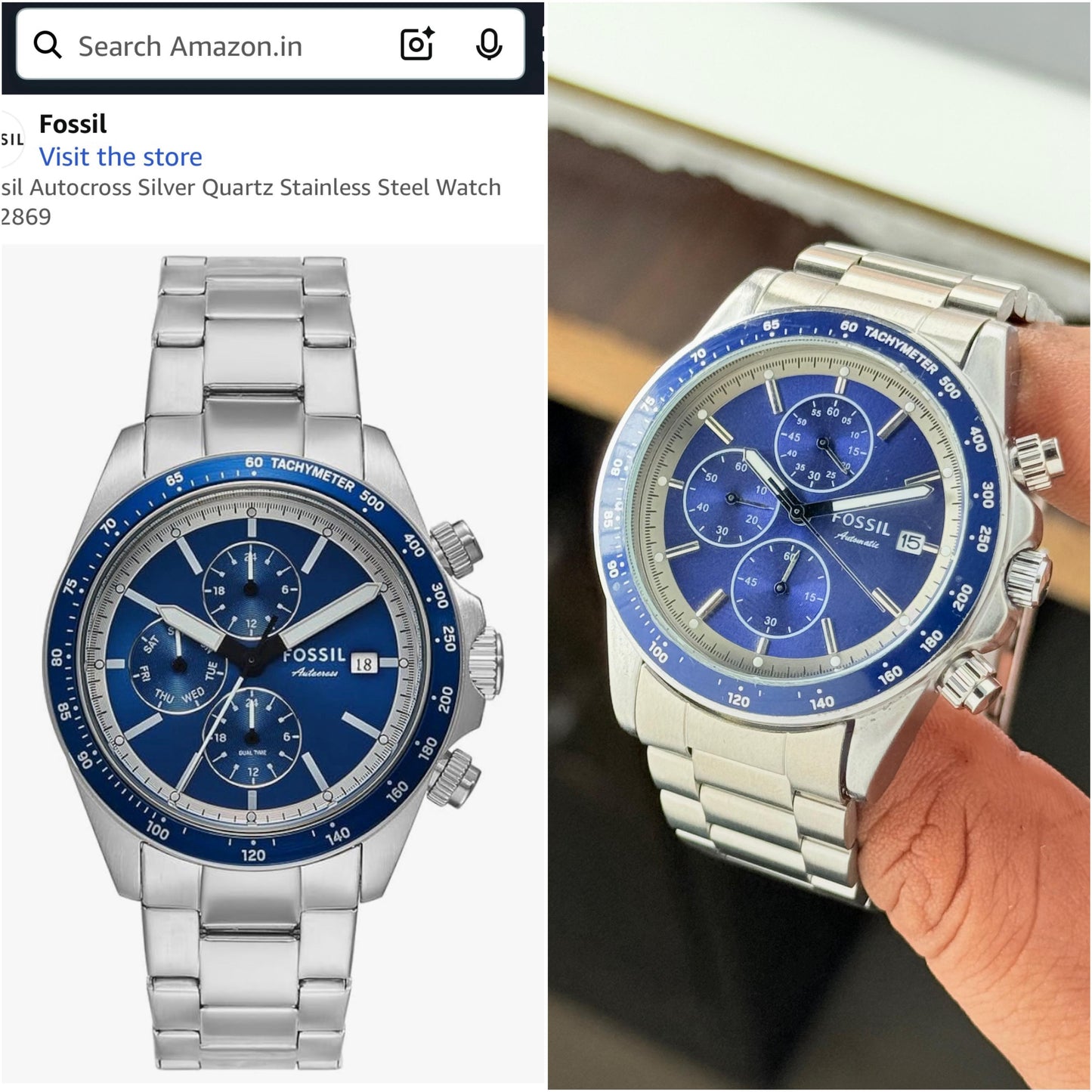 F0SSIL Autocross Chronograph BQ2869