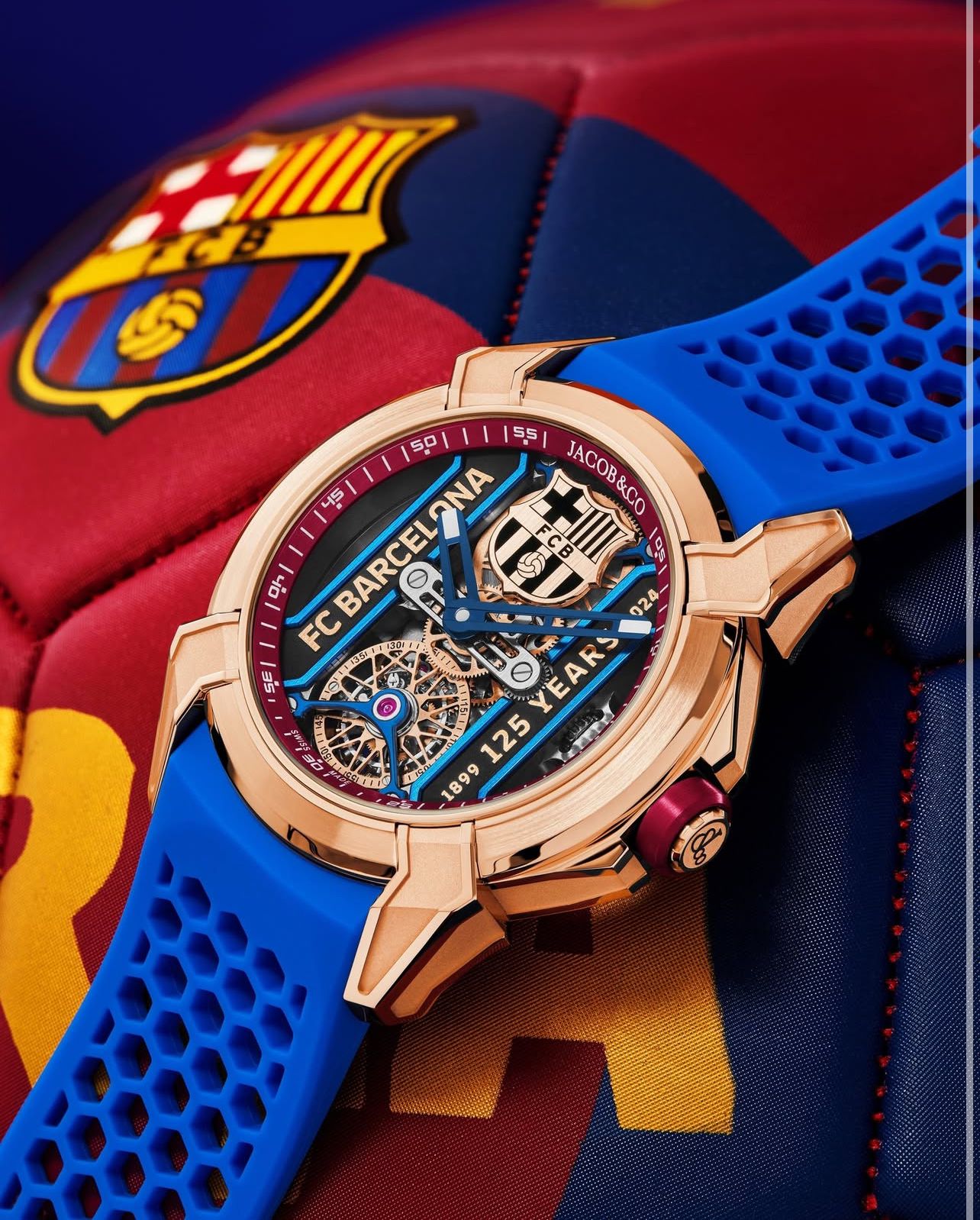 Jacob &amp; Co. Epic X FC Barcelona 125th Anniversary Limited Edition