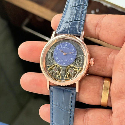 BREGU€T Tradition Dual Tourbillon Men's Watch