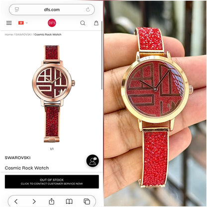 Swarovski Cosmic Rock Red Edition