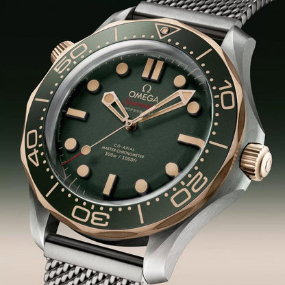 Omega Seamaster Diver 300M Bronze Gold 007 Edition