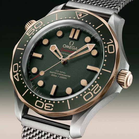 Omega Seamaster Diver 300M Bronze Gold 007 Edition