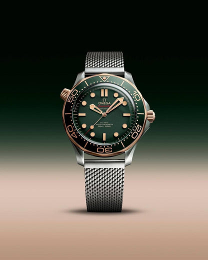 Omega Seamaster Diver 300M Bronze Gold 007 Edition