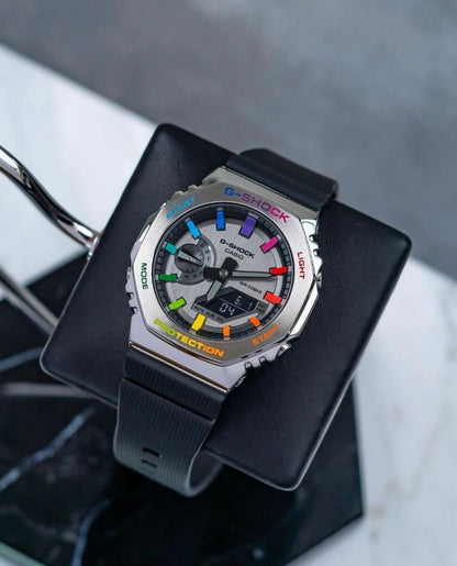 G-Shock GA-2100 Rainbow Dial Limited Edition