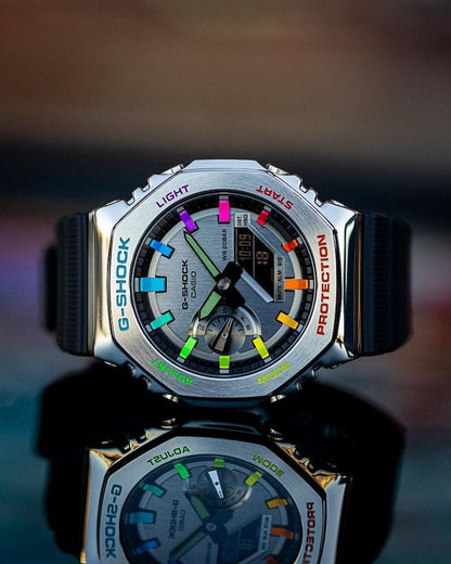 G-Shock GA-2100 Rainbow Dial Limited Edition
